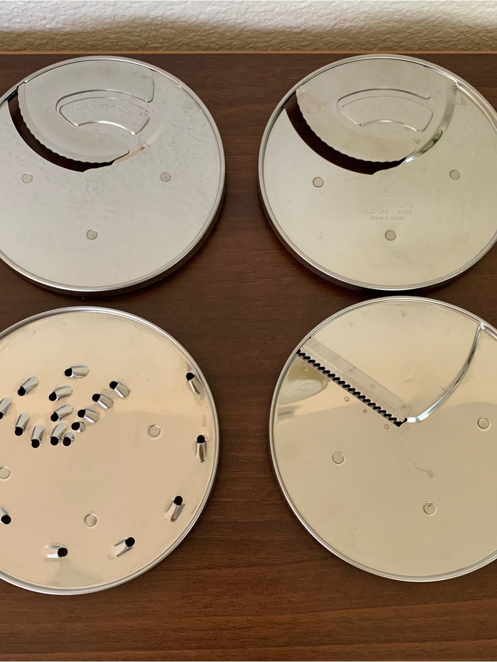 Cuisinart DLC-7 Japan Blades DLC-042 DLC-044 DLC-037 DLC-033 Set of 4
